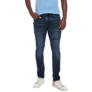 Rta Mens  Clayton Slim Jean, Blue